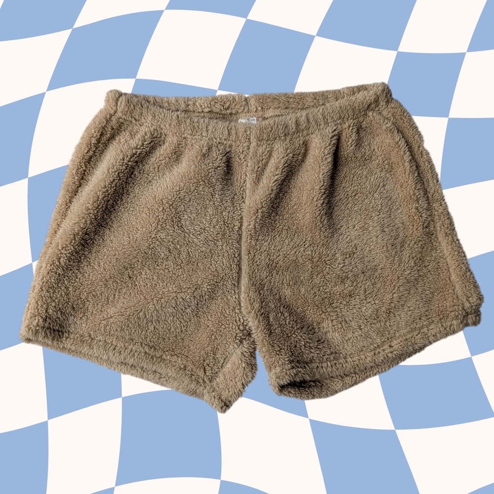 Teddy Bear Shorts  / Fuzzy Shorts / Lounge Shorts